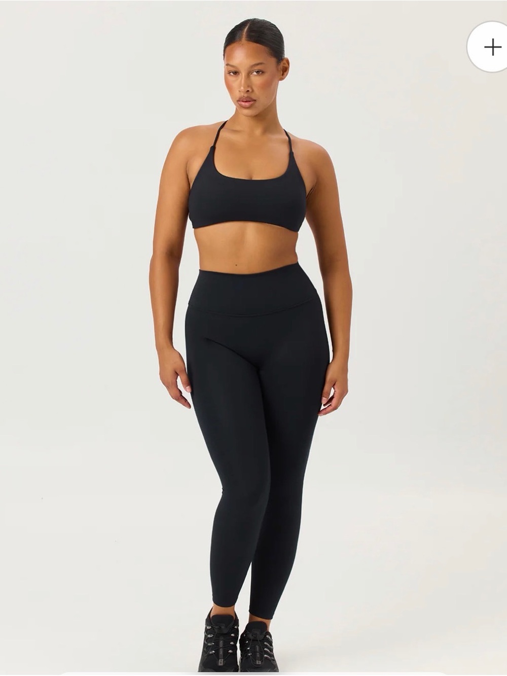 NWT Crop Shop Boutique CSB Serenity Leggings in Black Size Small - Picture 5 of 9